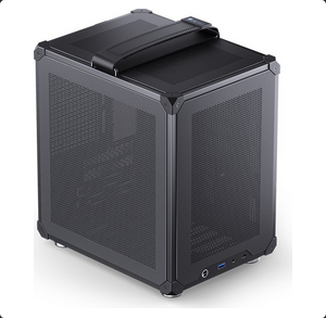 Case Jonsbo C6 Mini-Tower Micro-ATX Nero - Immagine 1