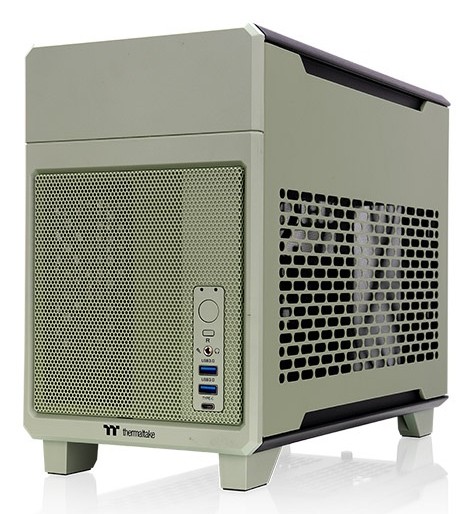 Case Thermaltake TR100 Matcha Green Midi Tower - Immagine 1