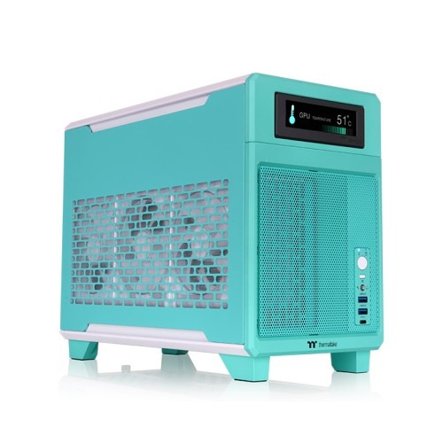 Case Thermaltake TR100 Mini Tower Colore menta - Immagine 1