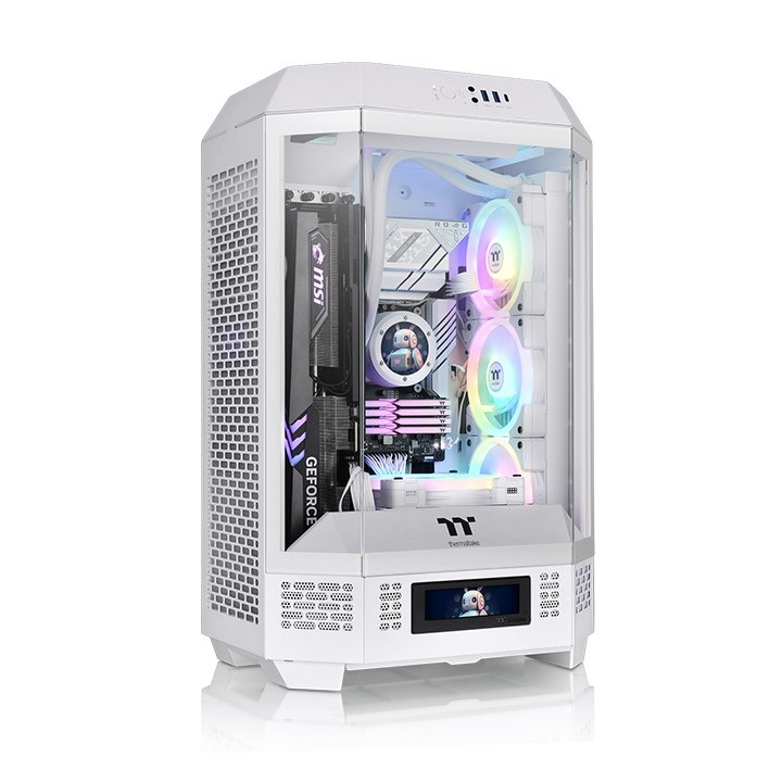 Case Thermaltake 300 Snow Mini Tower Bianco - Immagine 1