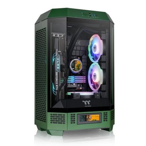 Case Thermaltake 300 Racing Green Micro Tower Verde - Immagine 1