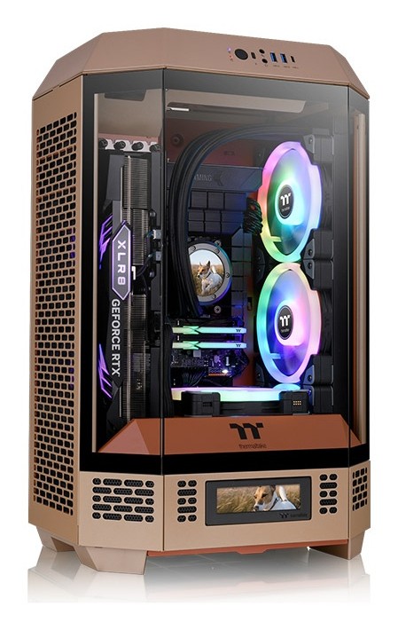 Case Thermaltake The Tower 300 Mini Tower Vetro Temperato - Immagine 1