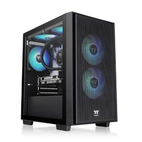 Case Versa H16 TG ARGB Nero - Immagine 1