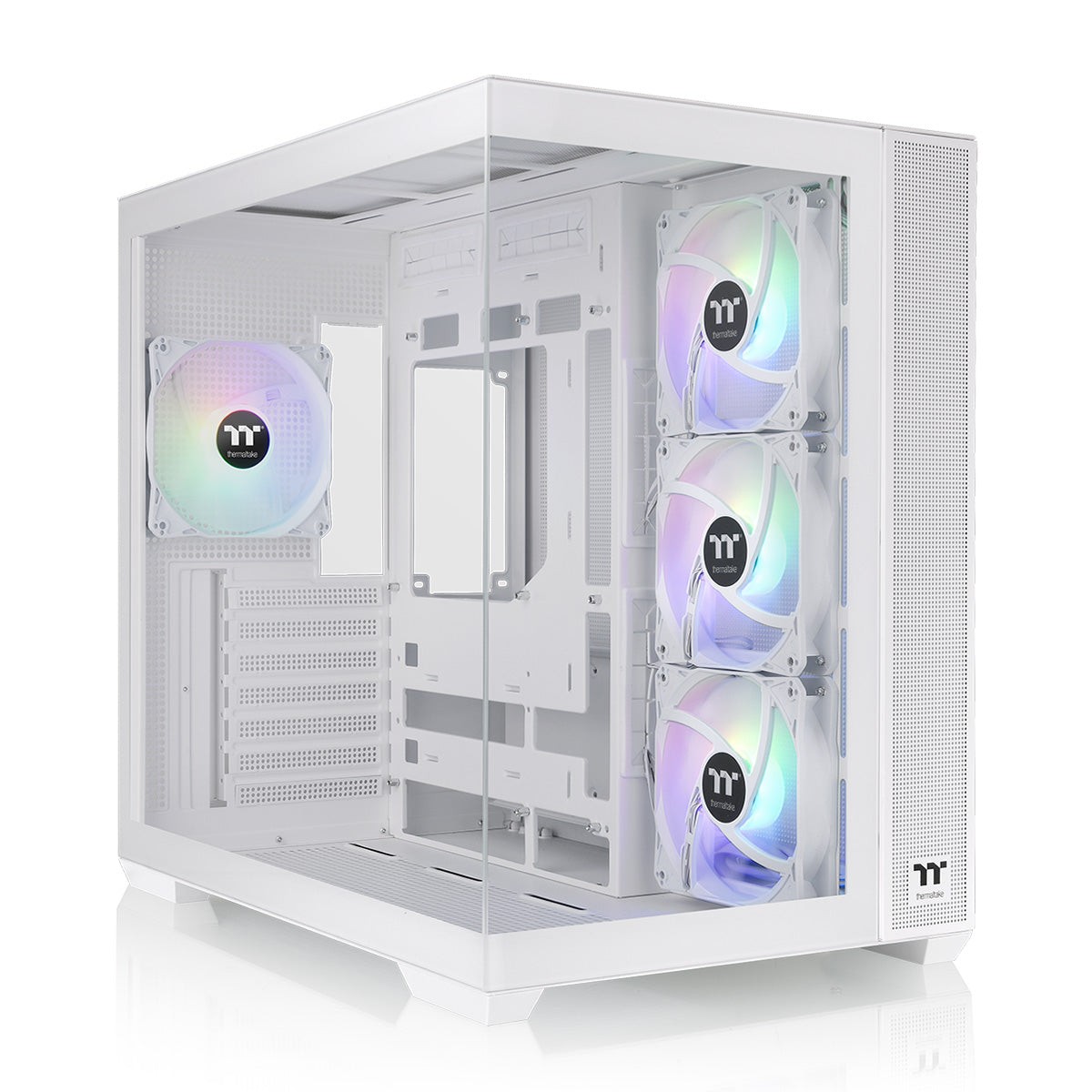 Case Thermaltake View 380 TG ARGB Snow White - Immagine 1