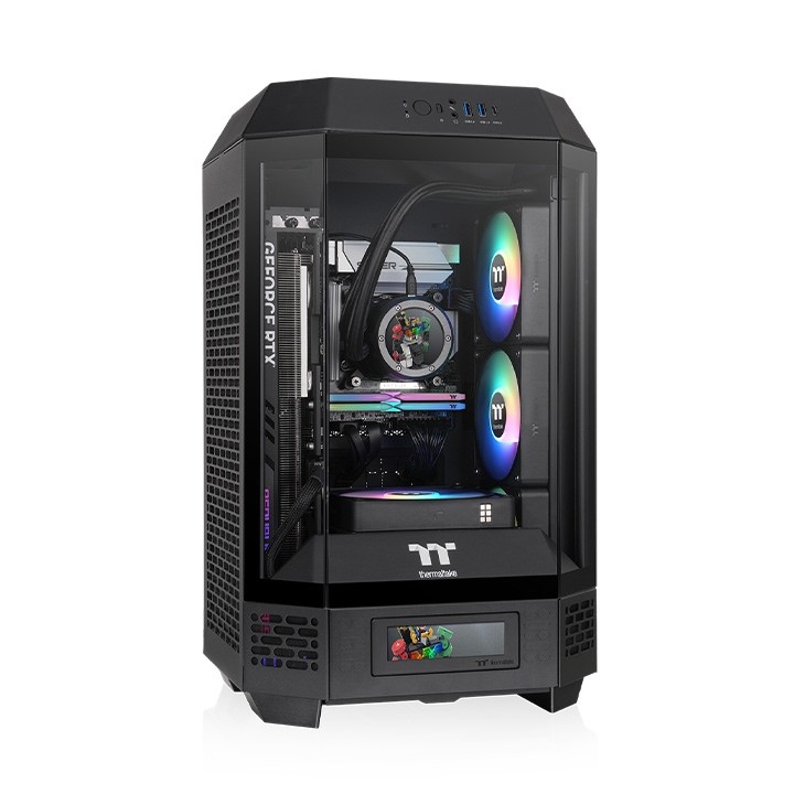 Case ThermalTake The Tower 250 Nero - Immagine 1