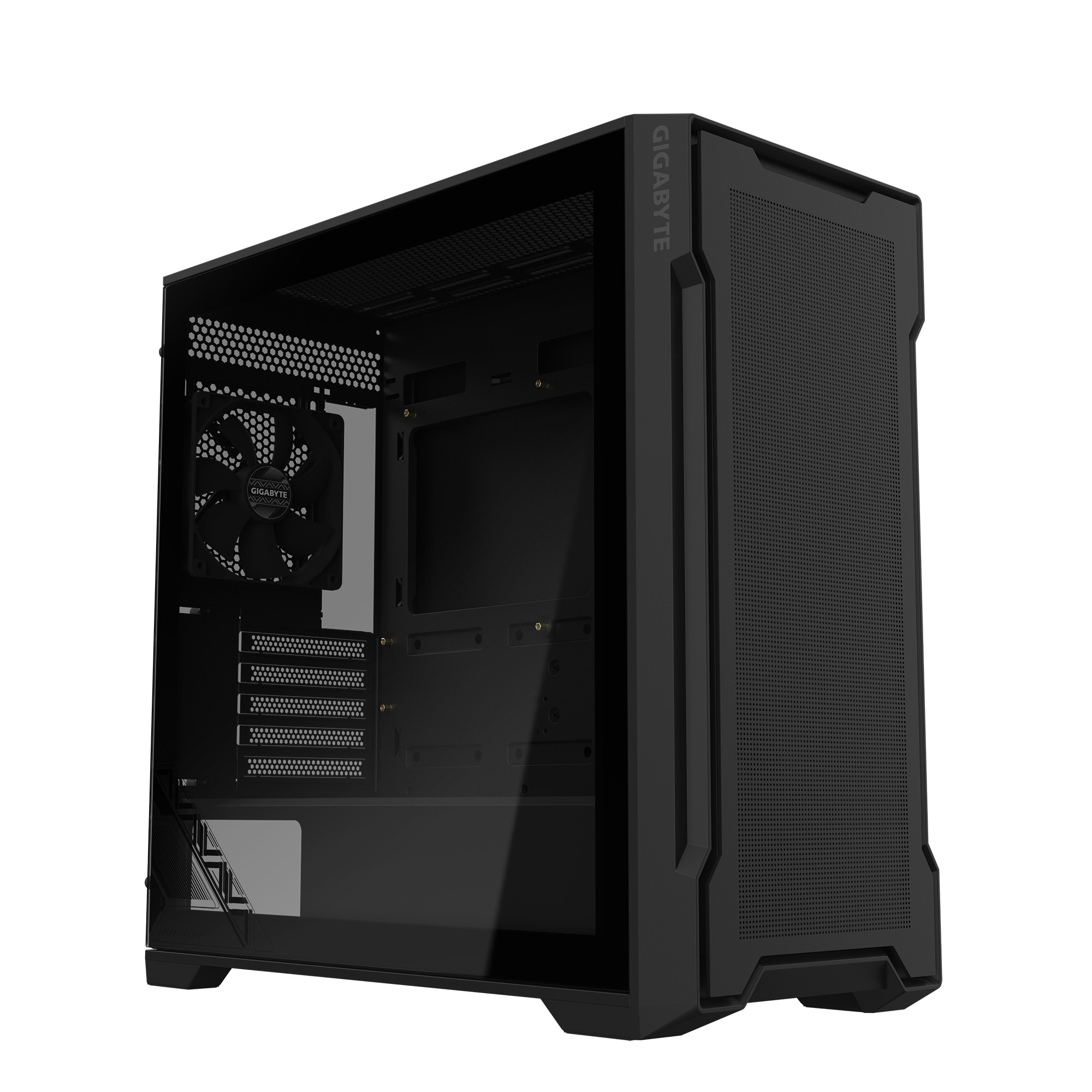 GIGABYTE C102 GLASS Midi Tower Nero - Immagine 1