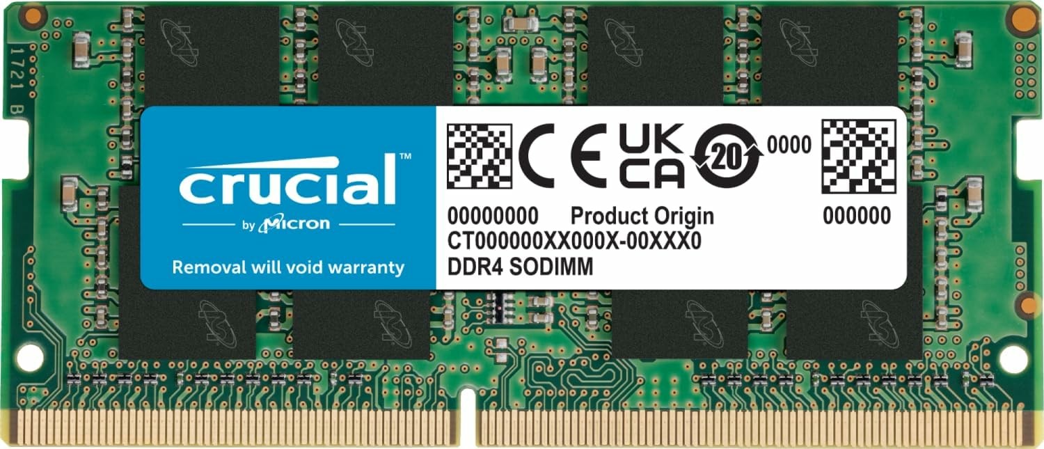 RAM Crucial SO DIMM DDR4 3200MHz 8GB (1x8) CL22