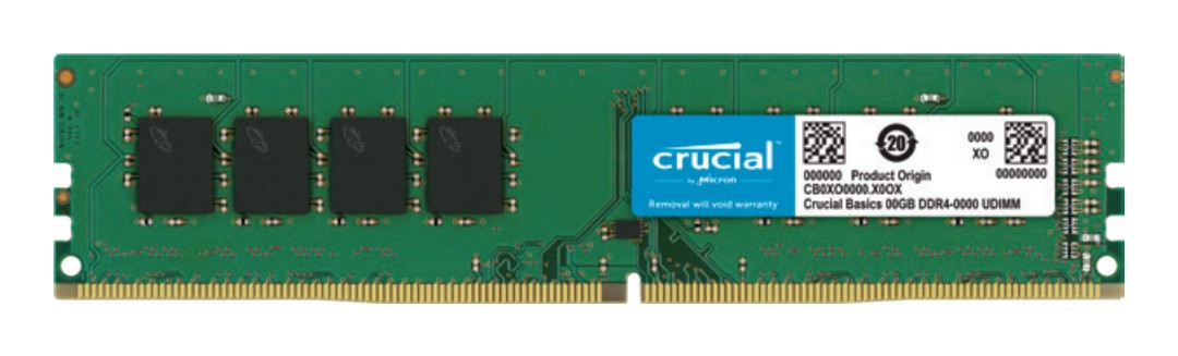 RAM Crucial DDR4 3200MHz 4GB (1x4) CL22 - Immagine 1