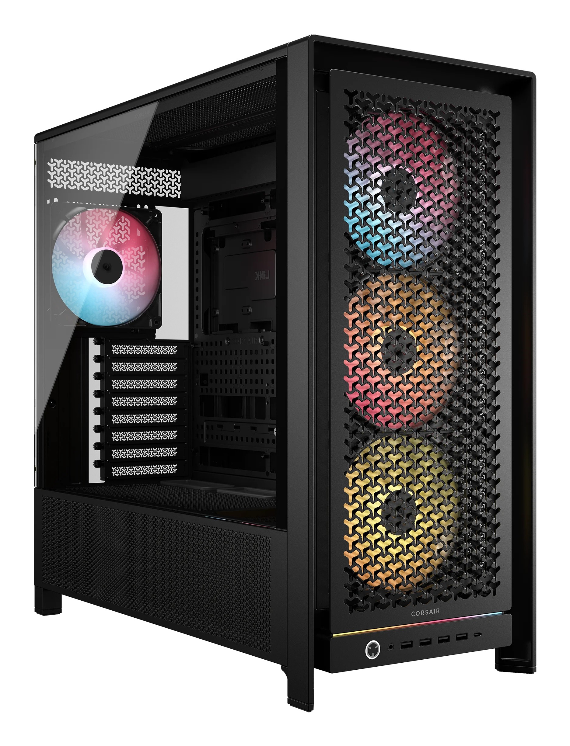 Case Corsair FRAME 5000D RS ARGB Midi Tower Nero - Immagine 1