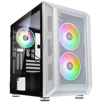 Kolink Citadel Mesh RGB Micro-ATX Alloggiamento bianco - Immagine 1