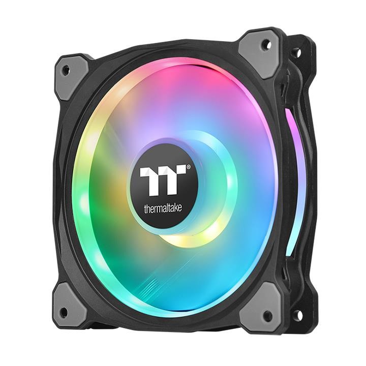 Ventola Thermaltake Riing Duo 12 RGB LED-- 120mm kit da 3 - Immagine 1