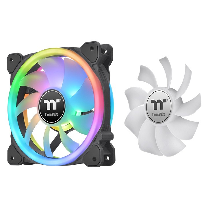 Ventola Thermaltake Swafan 12 Premium 120mm confezione da 3 - Immagine 1