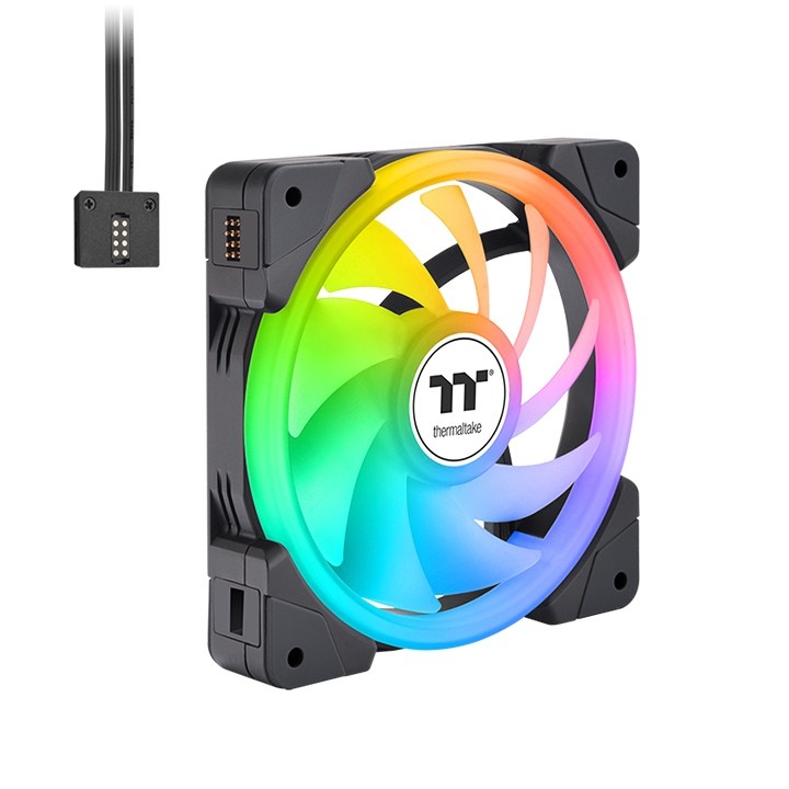 Ventola Thermaltake SWAFAN EX12 ARGB Bianco 3 pz - Immagine 1