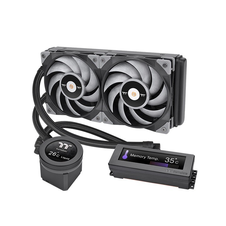 Dissipatore A Liquido ThermalTake Floe RC Ultra 240 AIO 240 mm Nero - Immagine 1