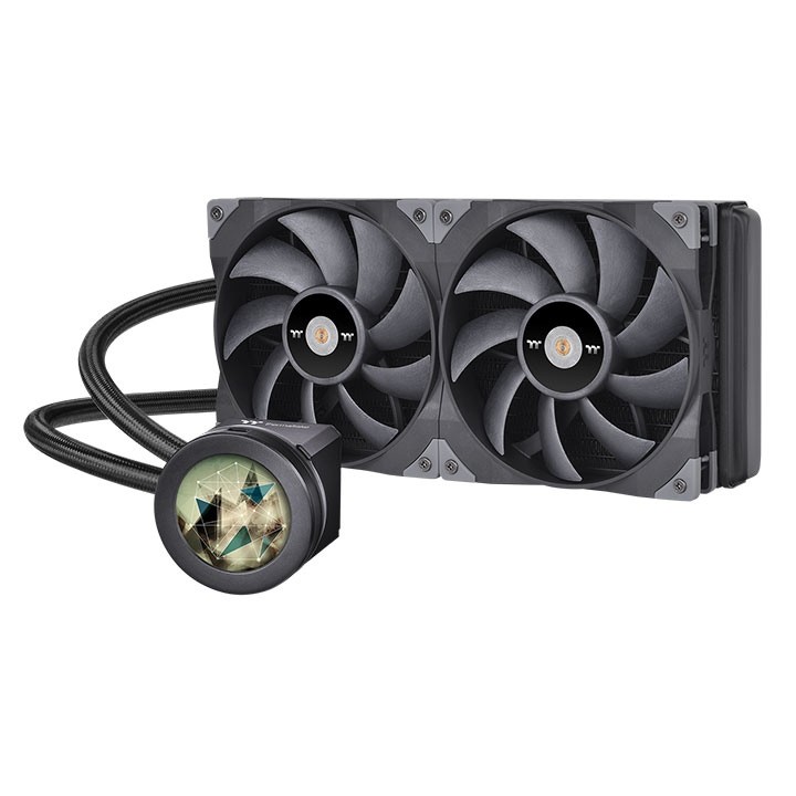 Dissipatore A Liquido ThermalTake TOUGHLIQUID Ultra 280 All-In-One 280 mm Nero - Immagine 1