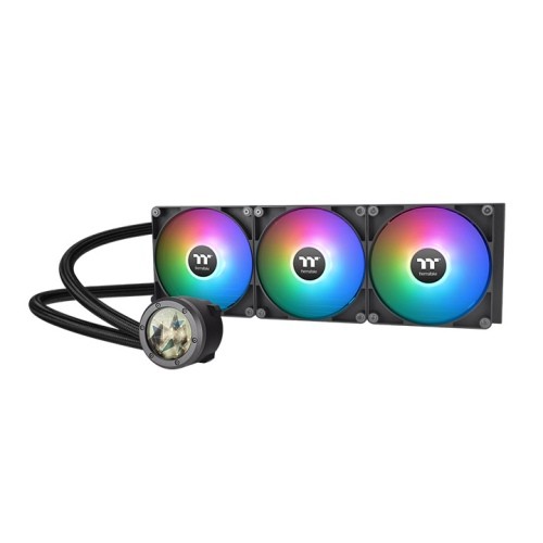 Dissipatore A Liquido ThermalTake TH420 V2 Ultra ARGB Sync All-In-One 420 mm Nero - Immagine 1