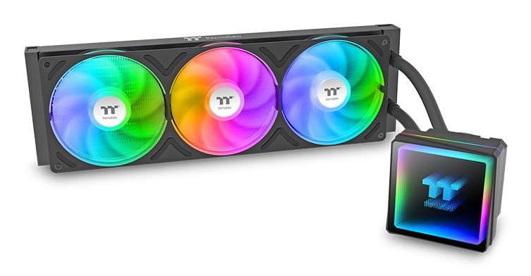Dissipatore A Liquido Thermaltake TH360-S V3 ARGB Sync Nero - Immagine 1