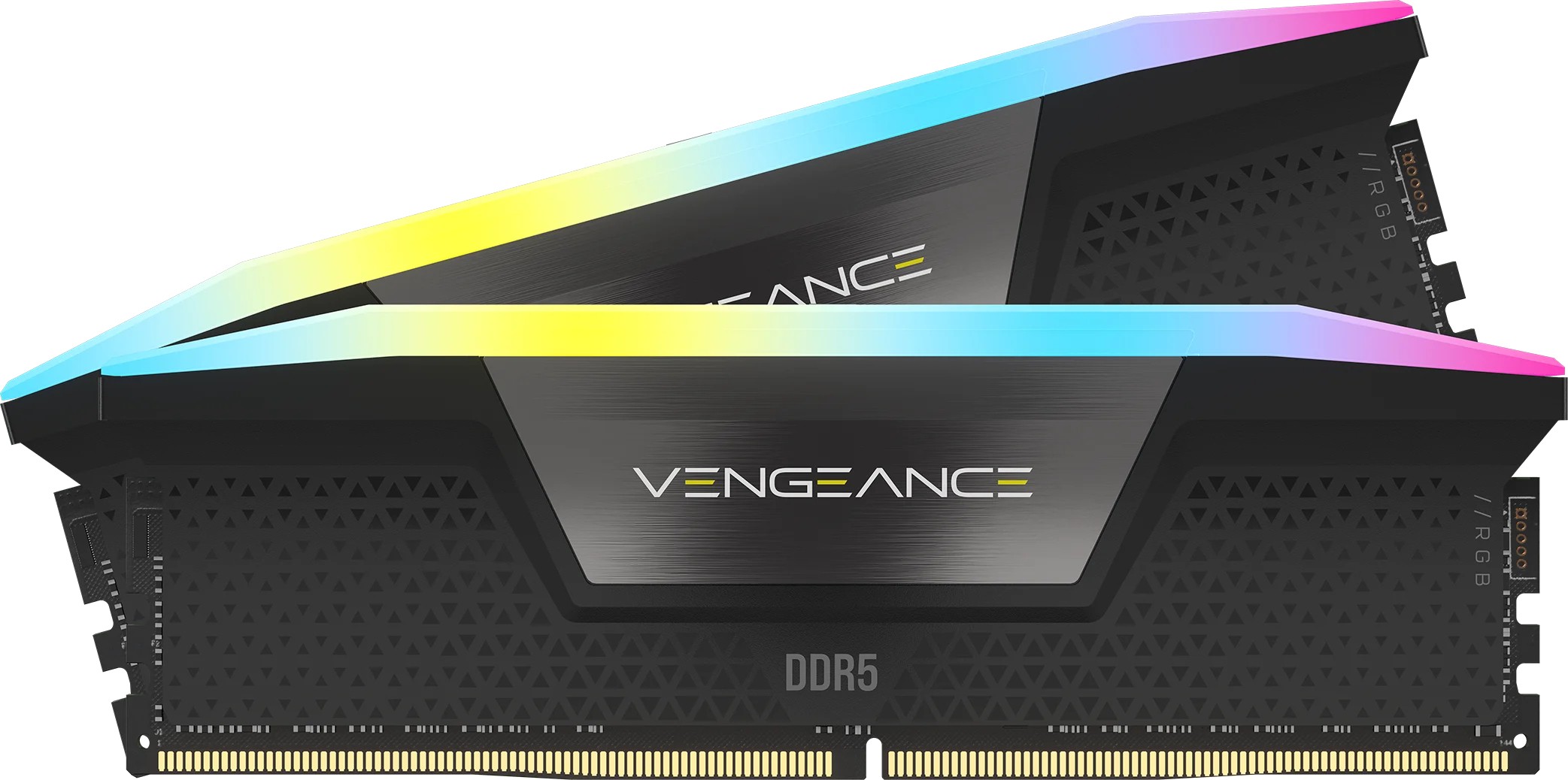 Ram Corsair Vengeance DDR5 16GB (2x8) 5200Mhz RGB XMP 3.0 CL40 Nero - Immagine 1
