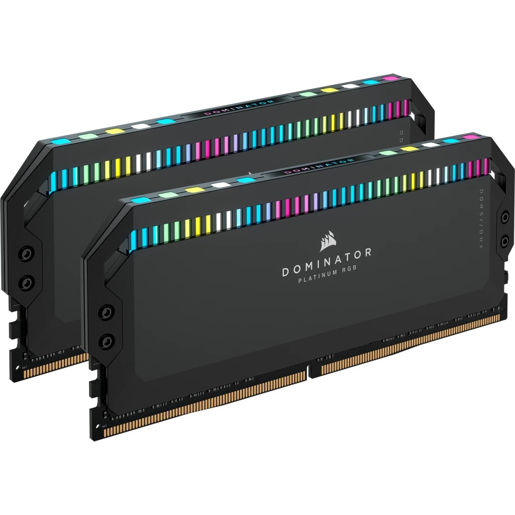 Ram Corsair Dominator Platinum RGB 64 GB 2 x 32 GB DDR5 6000 MHz CL36 AMD EXPO - Immagine 1