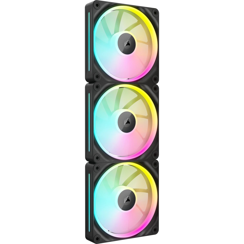 Ventola Corsair iCUE Link LX120 RGB 120mm Kit Da 3 Nero