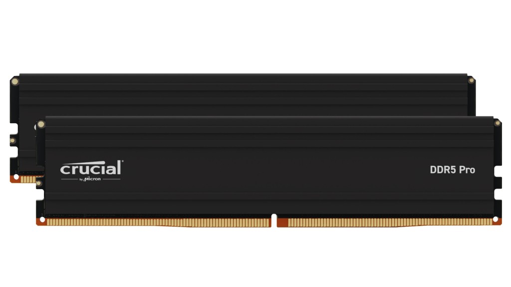 Ram CRUCIAL PRO DDR5 5600Mhz 96GB (2x48) XMP 3.0 EXPO CL46 NERO - Immagine 1