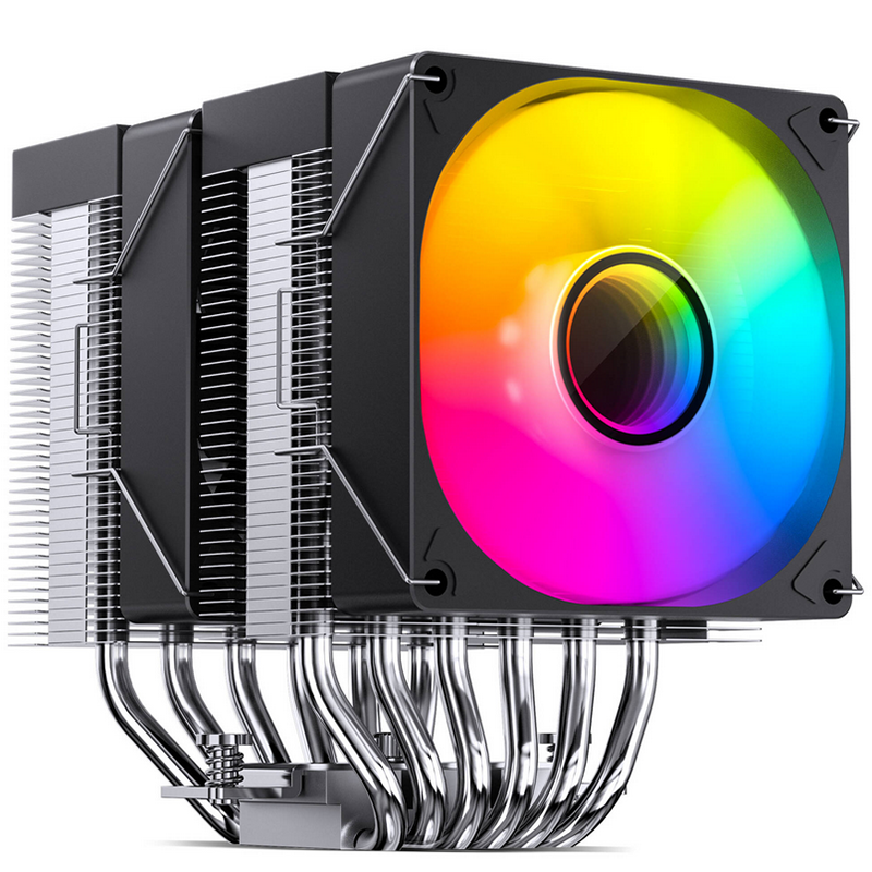 Dissipatore Ad Aria Jonsbo CR 1400 DV2 CPU ARGB 2 x 92mm Nero - Immagine 1