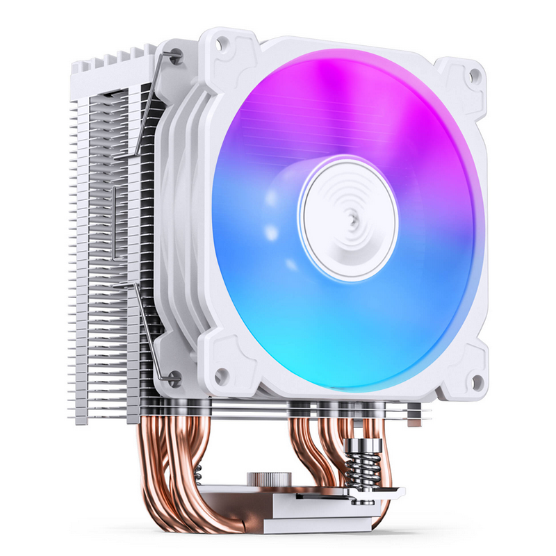 Dissipatore Ad Aria Jonsbo CR 1400 E CPU RGB 92mm Bianco - Immagine 1