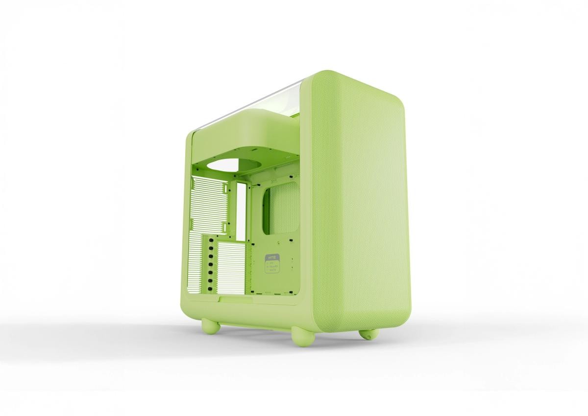 Case HYTE X50 Midi Tower ATX Vetro Temperato Verde - Immagine 1