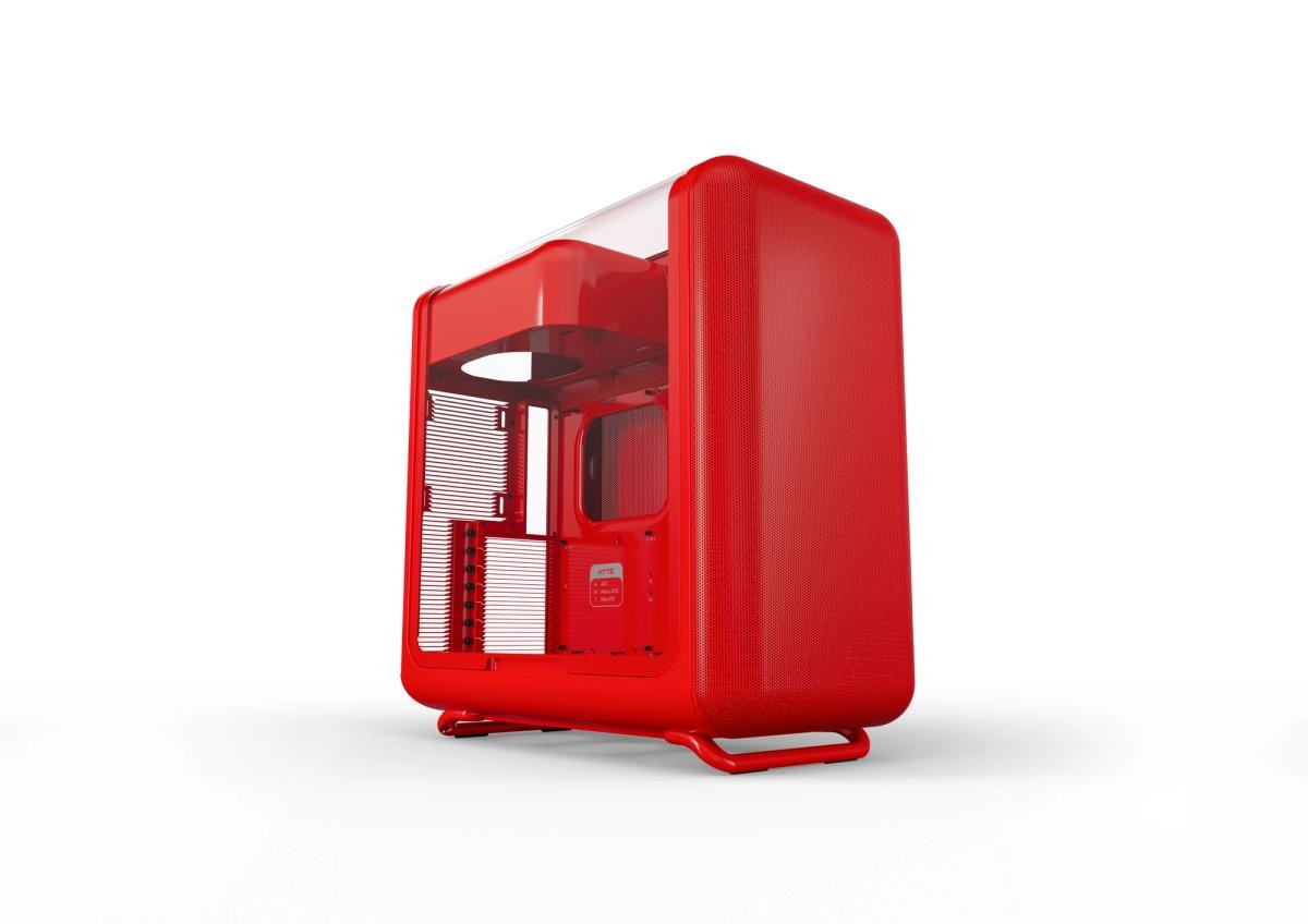 Case HYTE X50 Midi-Tower Rosso - Immagine 1