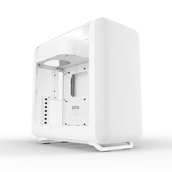 Case HYTE X50 Midi Tower Vetro Temperato Bianco - Immagine 1