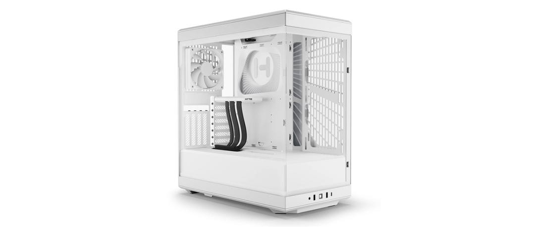 Case Hyte Y40 Midi-Tower Vetro Temperato Bianco - Immagine 1