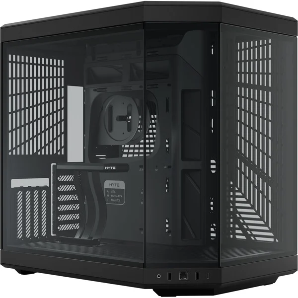 Case Hyte Y70 Midi Tower Standard Pitch Black - Immagine 1