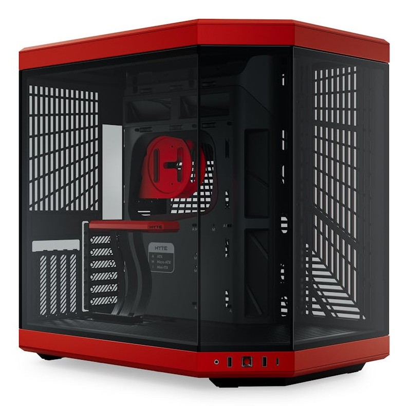 Case HYTE Y70 Midi Tower Nero - Immagine 1