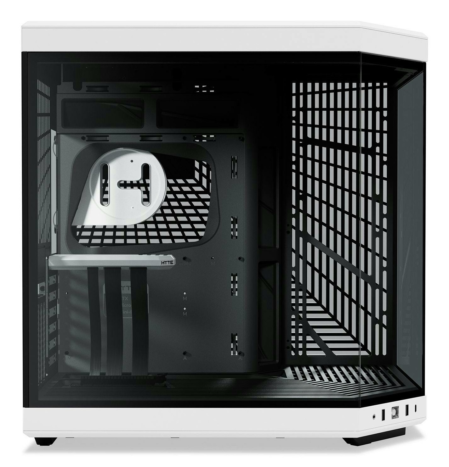 Case HYTE Y70 Midi Tower Bianco - Immagine 1