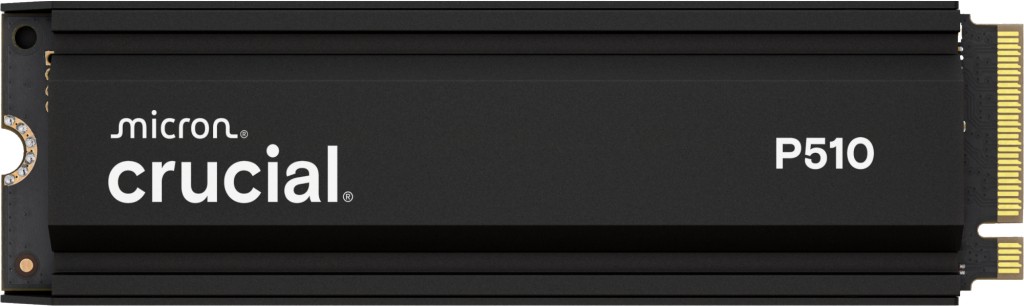 SSD Crucial P510 1TB M2 2280 PCIe 50x4 Dissipatore - Immagine 1