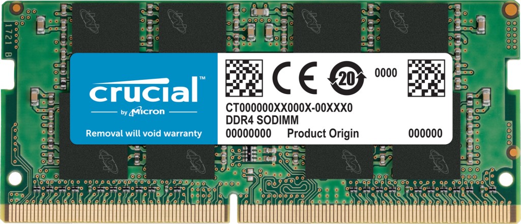 RAM SO-DIMM Crucial DDR4 16GB (1x16) 3200MHz CL22