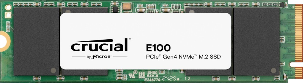 SSD Crucial E100 2TB M2 2280 PCIe 4.0 x4 Alte prestazioni Velocità di trasferimento elevate - Immagine 1