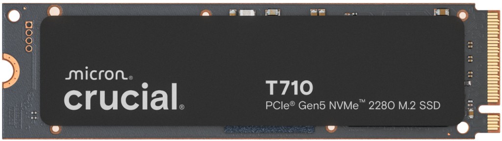 SSD M.2 NVME Crucial 2TB T710 PCIe 5.0 Gen5 - Immagine 1