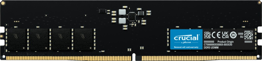 Ram Crucial DDR5 5600 MHz 32 GB (1x32) XMP 3.0 CL46 - Immagine 1