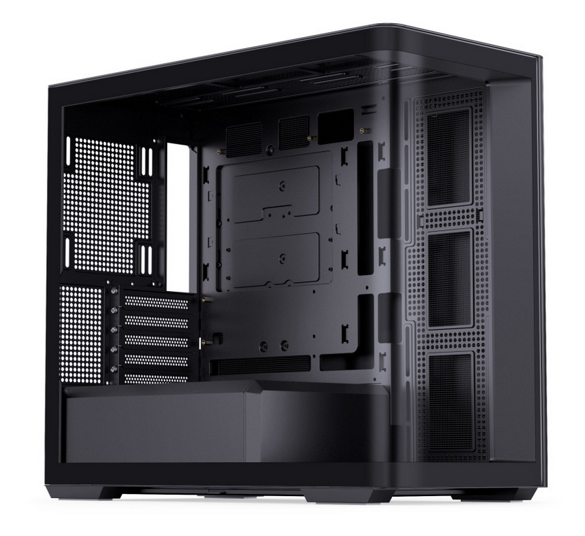Case Jonsbo D300 Midi-Tower 270 Grad Vetro Temperato Nero - Immagine 1