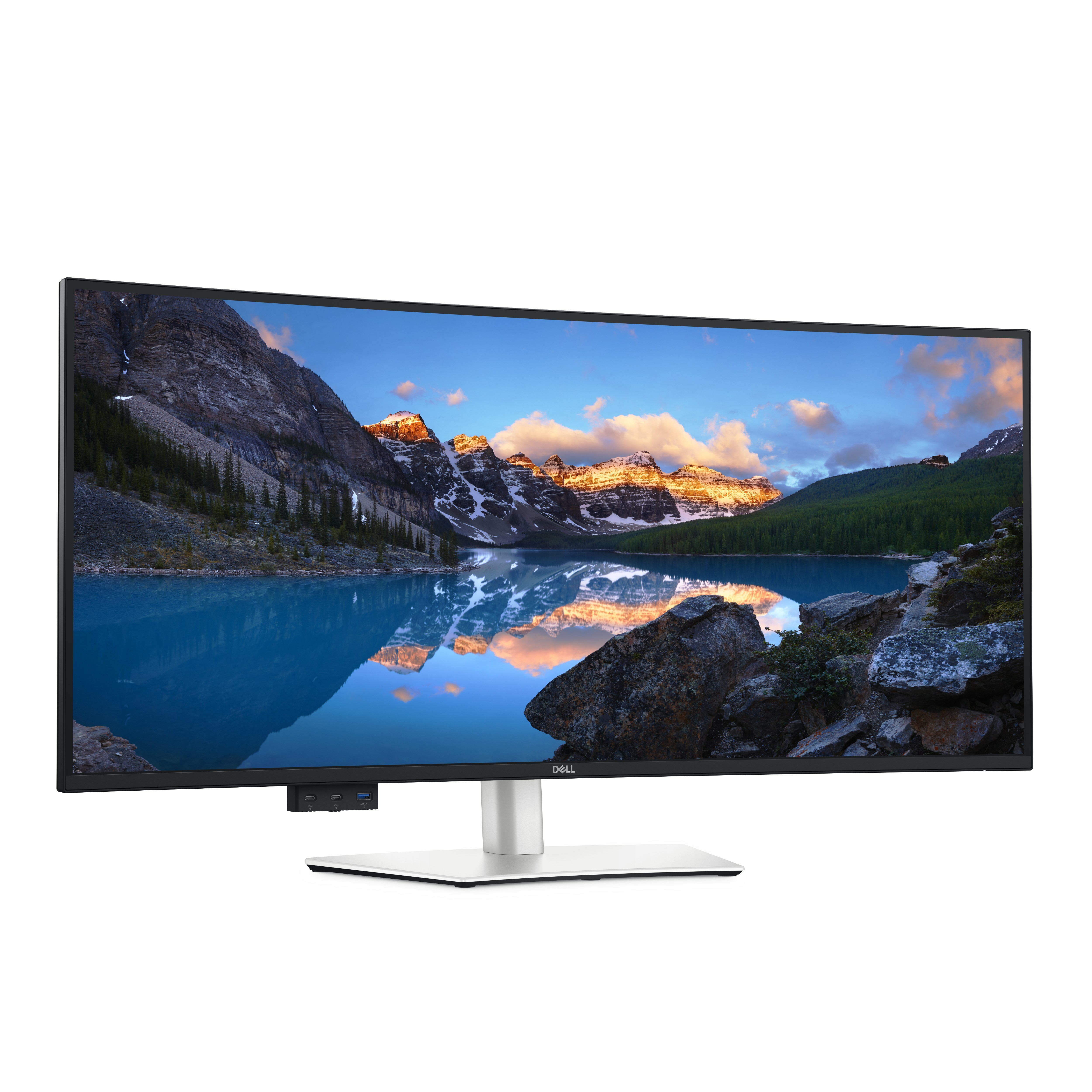 MONITOR DELL U4025QW 40'' WUHD IPS CURVO Thunderbolt USB-C 120Hz LED NERO/ARGENTO