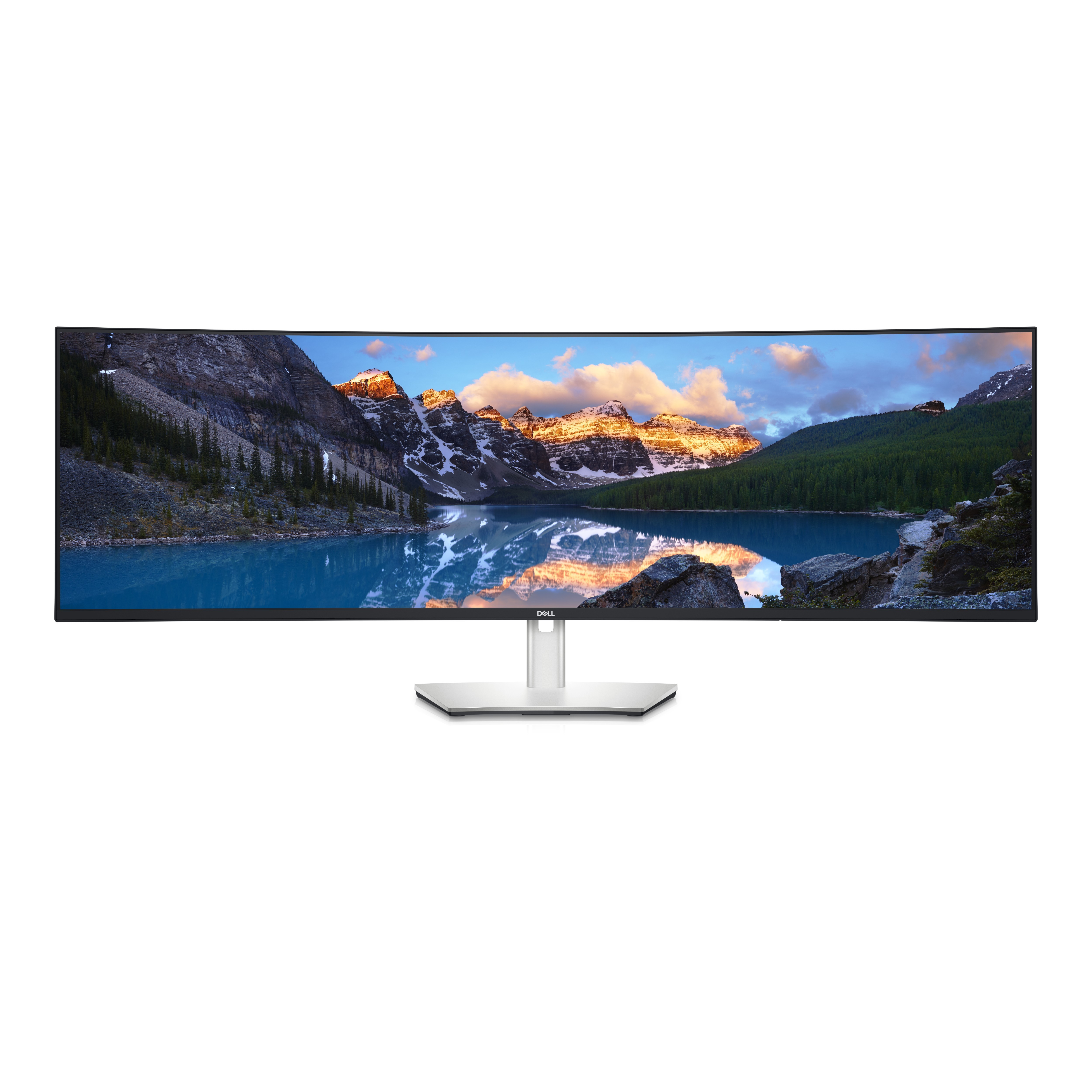 Monitor Dell UltraSharp U4924DW 49'' K Dual QHD IPS Curvo DisplayPort HDMI LED Silver - Immagine 1