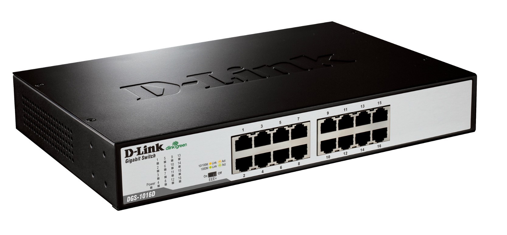 Switch D-Link Desktop 16 Porte 10/100 Mbps DGS-1016D/E - Immagine 1