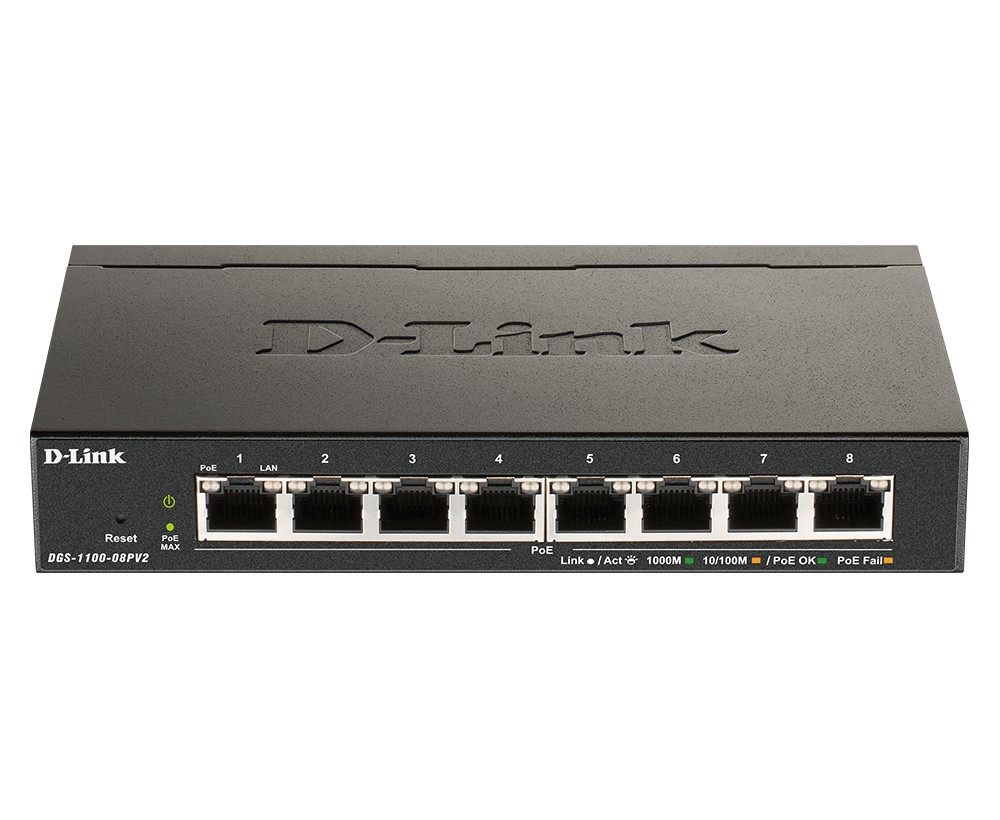 SWITCH D-LINK DGS-1100-08PV2/E