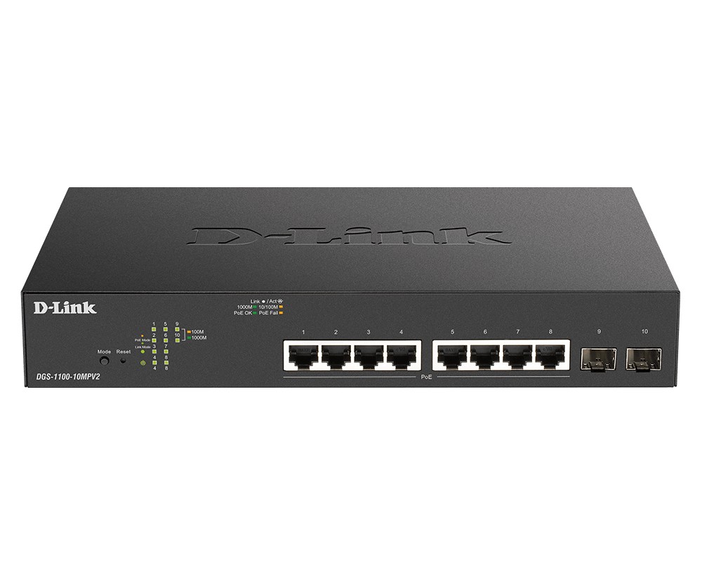 SWITCH D-LINK DGS-1100-10MPV2/E - Immagine 1