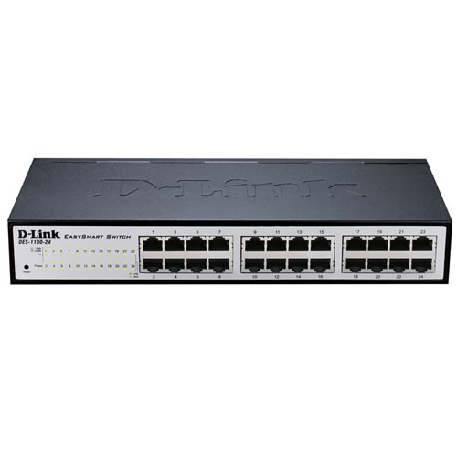 Switch D-Link 24G Smart 24x 10/100/1000 Mbps 24 porte - Immagine 1
