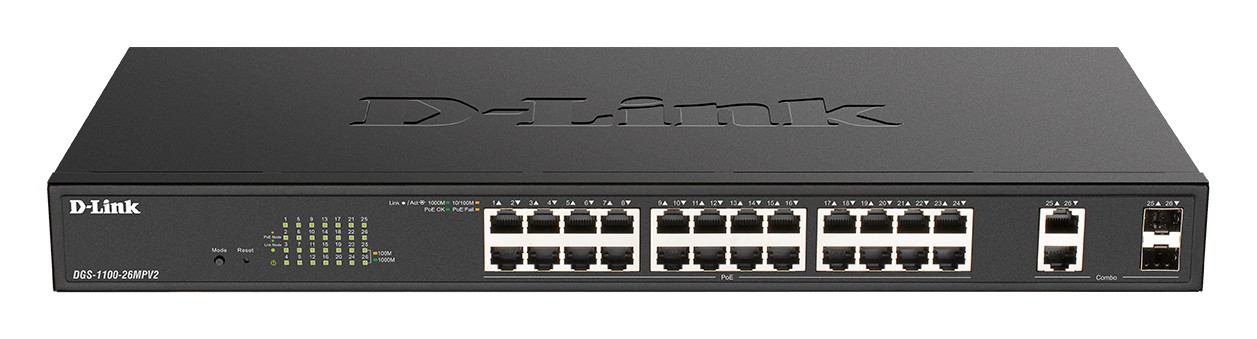 SWITCH D-LINK DGS-1100-26MPV2/E - Immagine 1