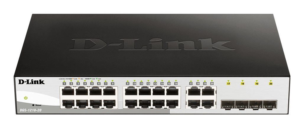 SWITCH D-LINK DGS-1210-20/E - Immagine 1