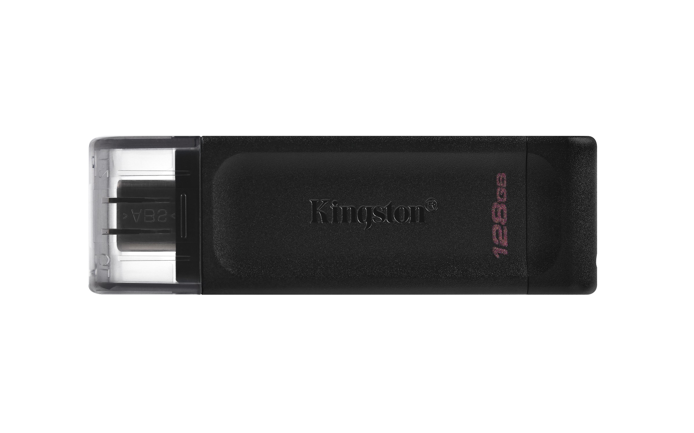 Pendrive Kingston DataTraveler 70 128 GB USB tipo-C 3.2 Nero - Immagine 1