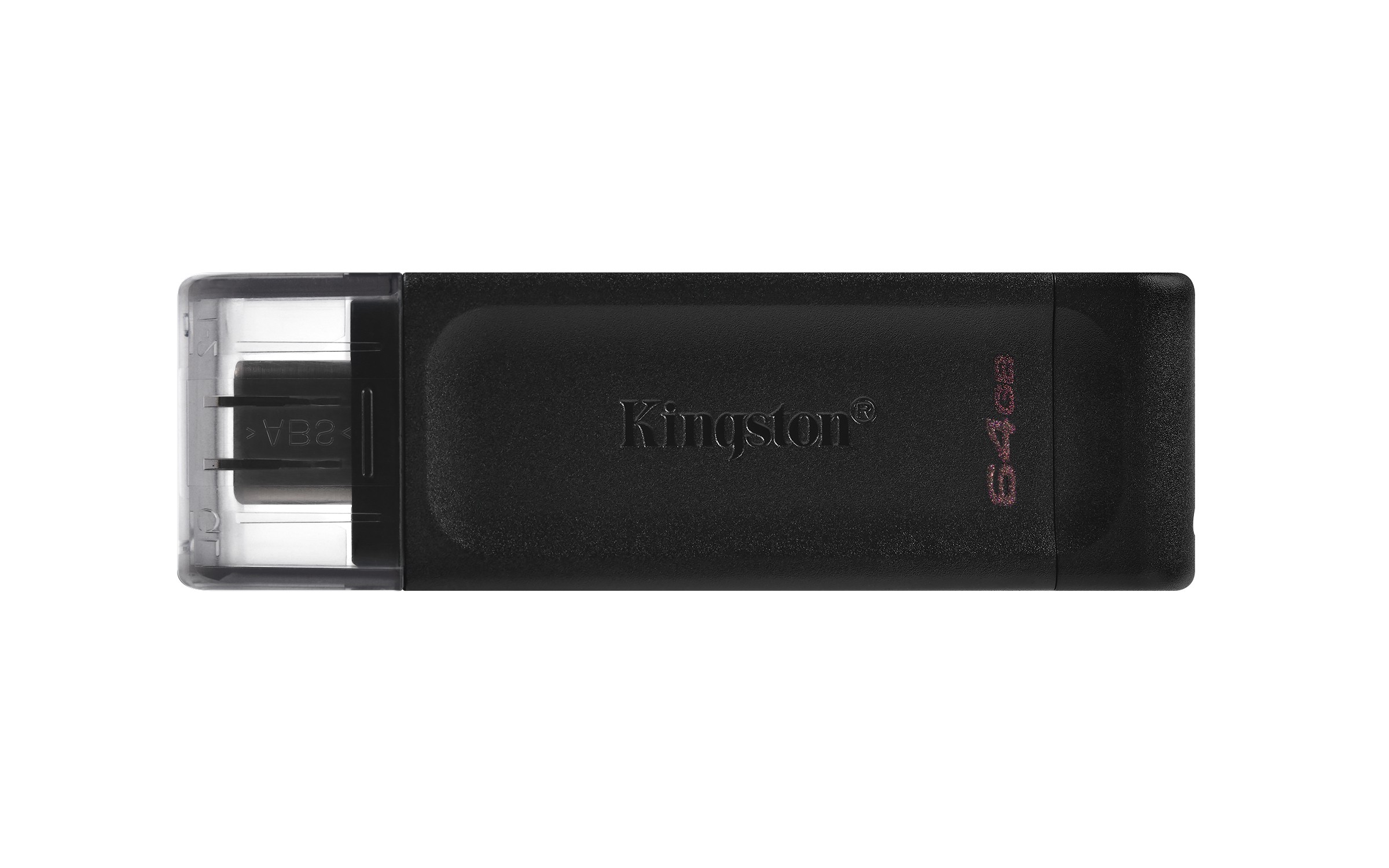 Pendrive Kingston DataTraveler 70 64 GB USB tipo-C 3.2 Nero - Immagine 1
